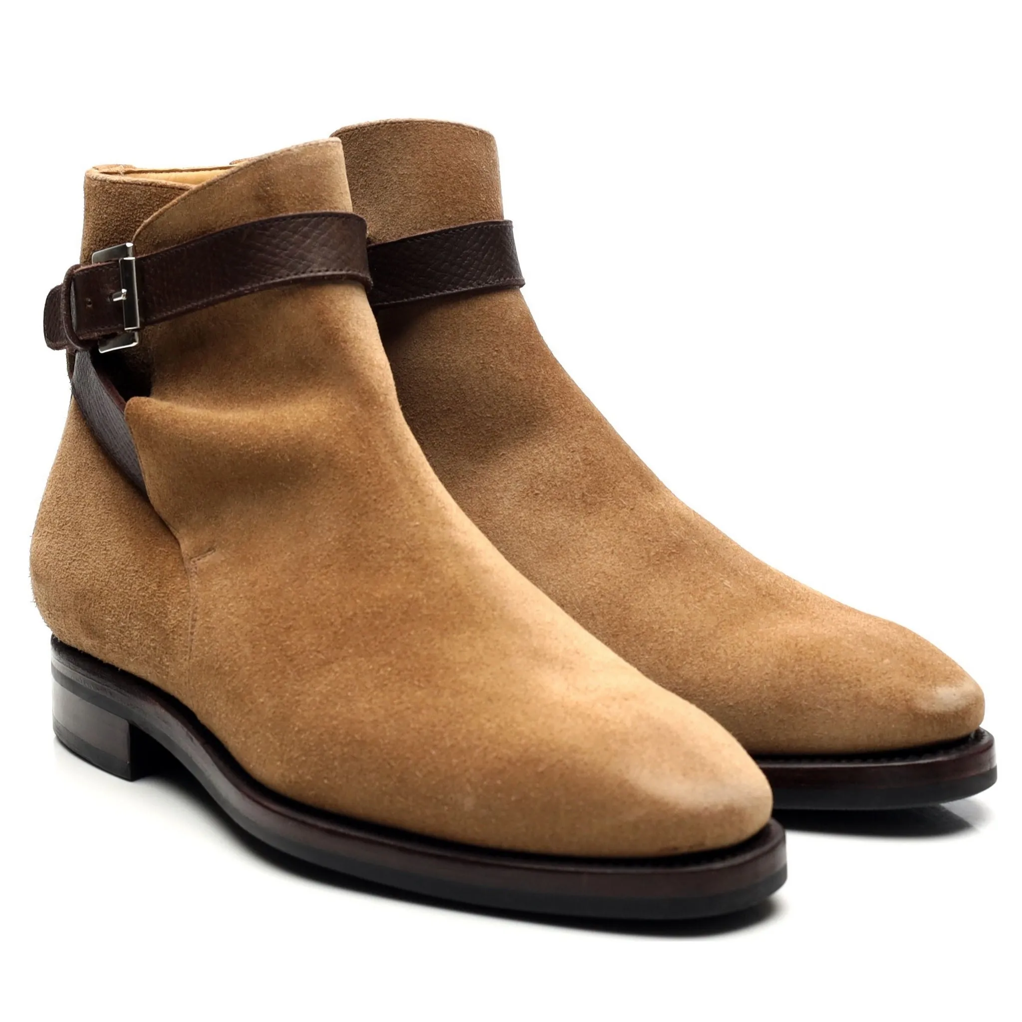 '513 Artista' Sand Suede Jodhpur Boots UK 5.5