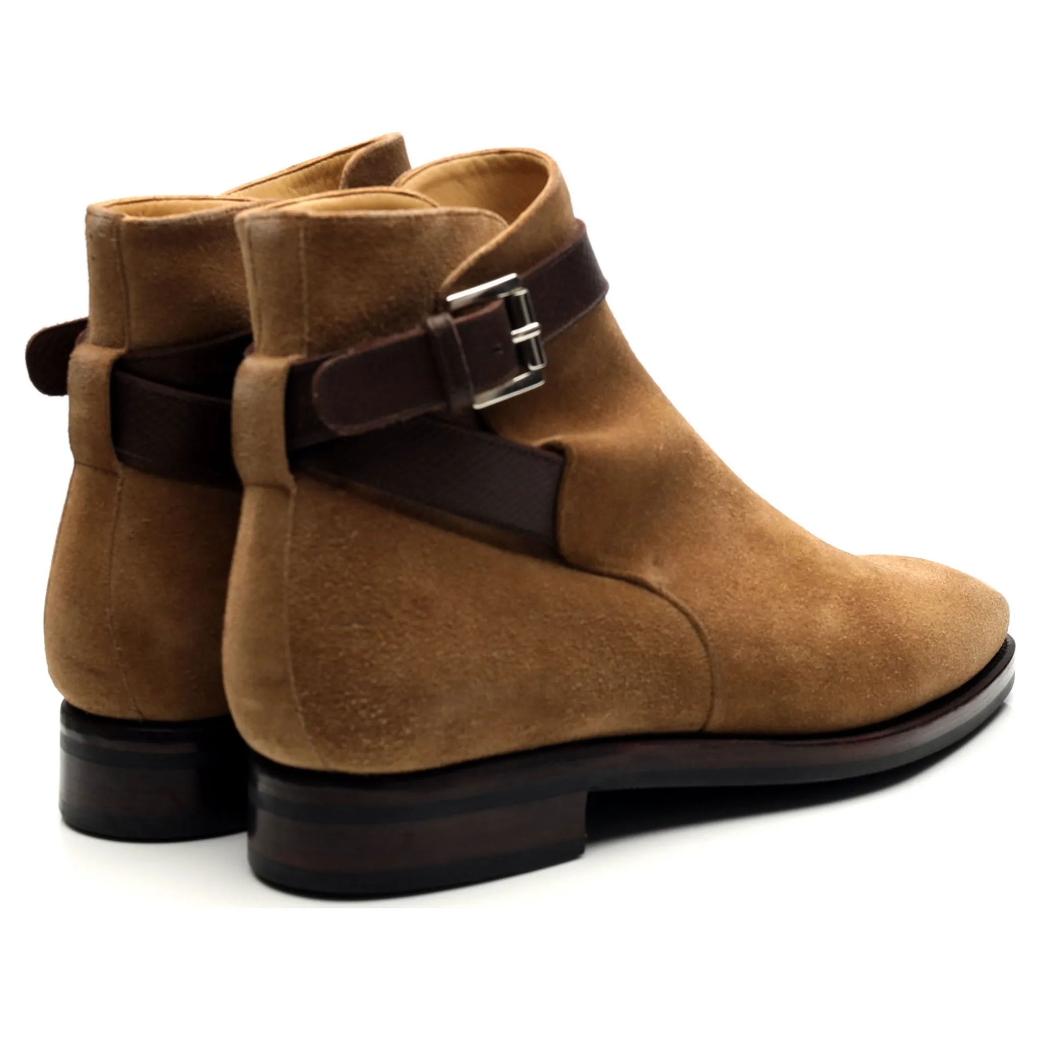 '513 Artista' Sand Suede Jodhpur Boots UK 5.5