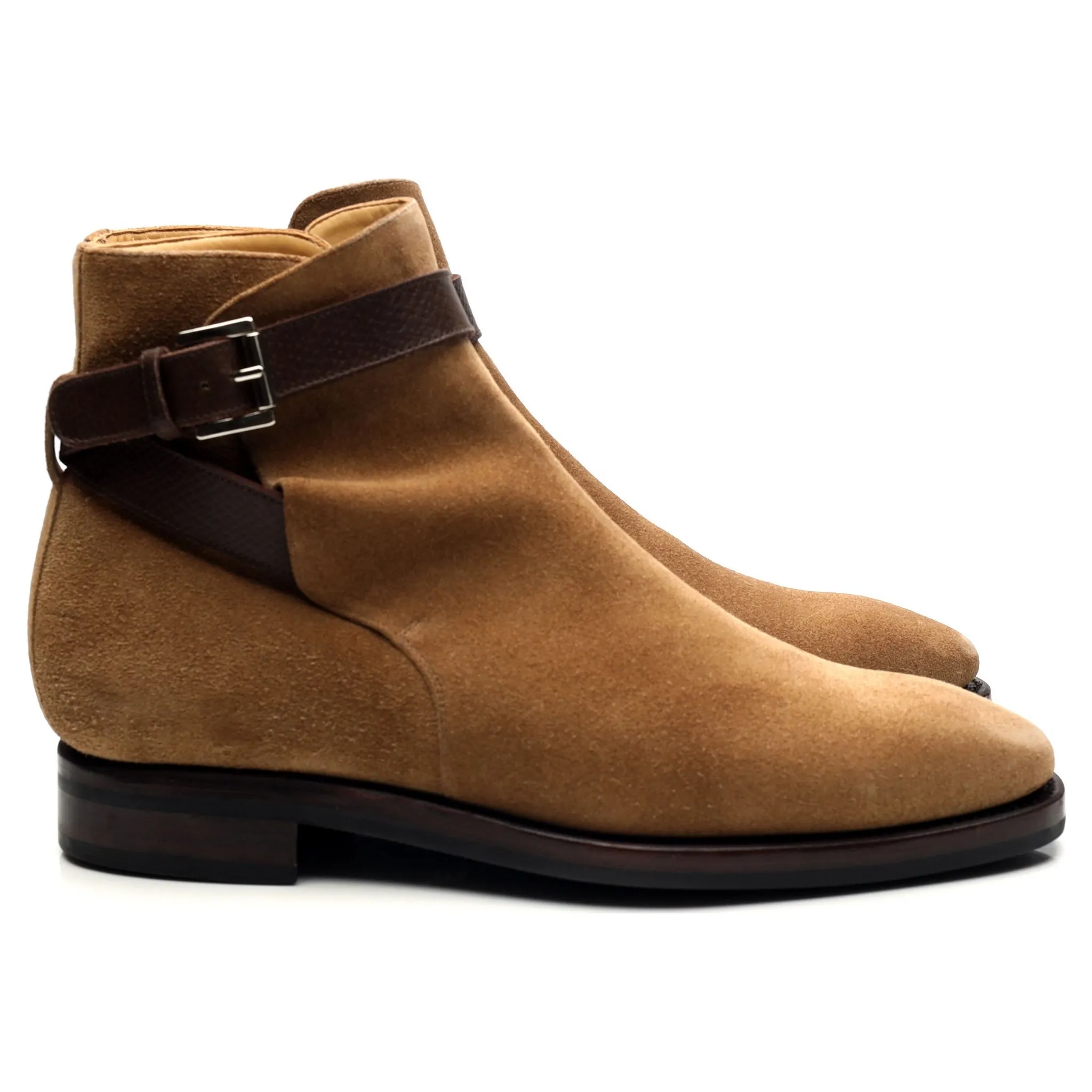 '513 Artista' Sand Suede Jodhpur Boots UK 5.5