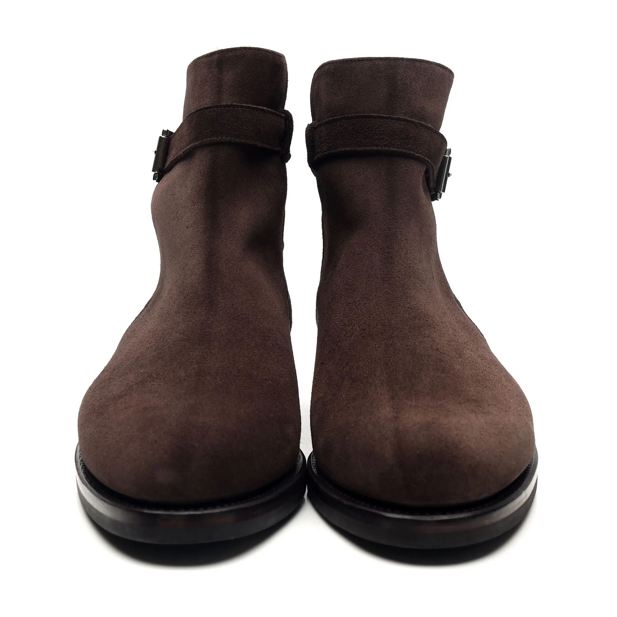 '513' Dark Brown Suede Jodhpur Boots UK 9 F