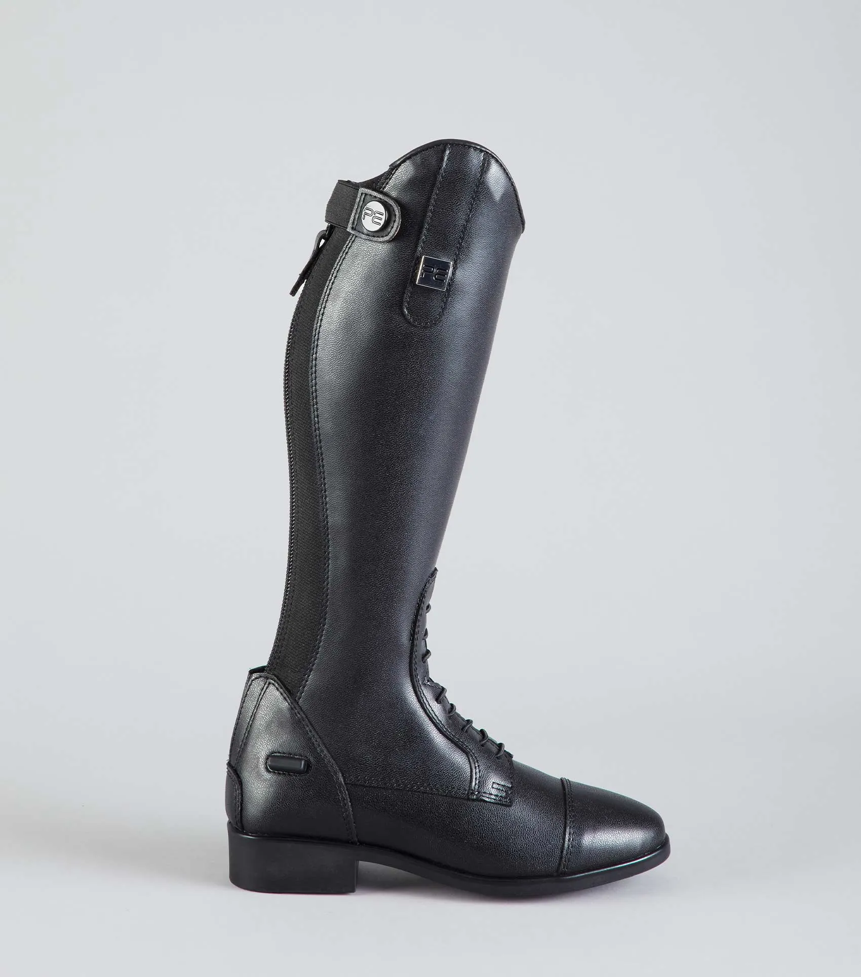 Anima Junior Synthetic Field Tall Riding Boot Black