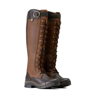 Ariat Ladies Berwick Max Waterproof Ebony Brown Boots 10047006