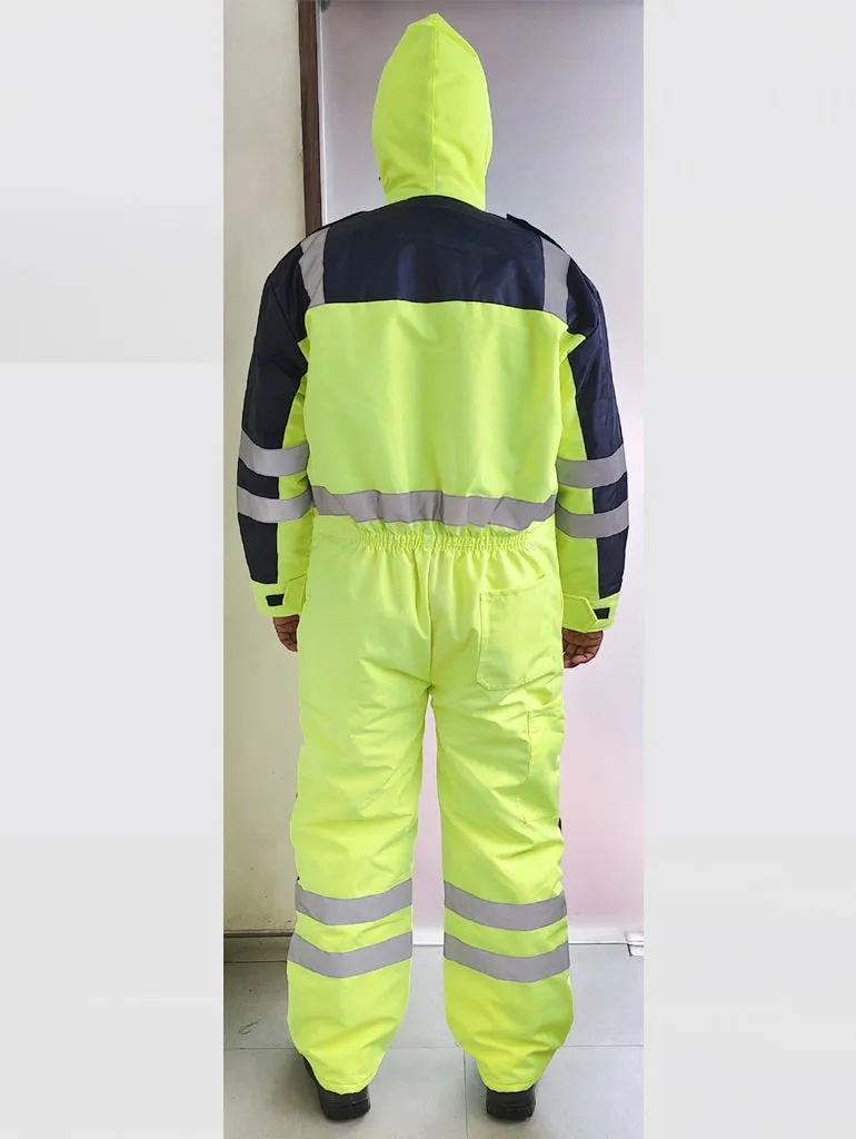 BM POLARMAX - High-Viz Waterproof Winter Coveralls