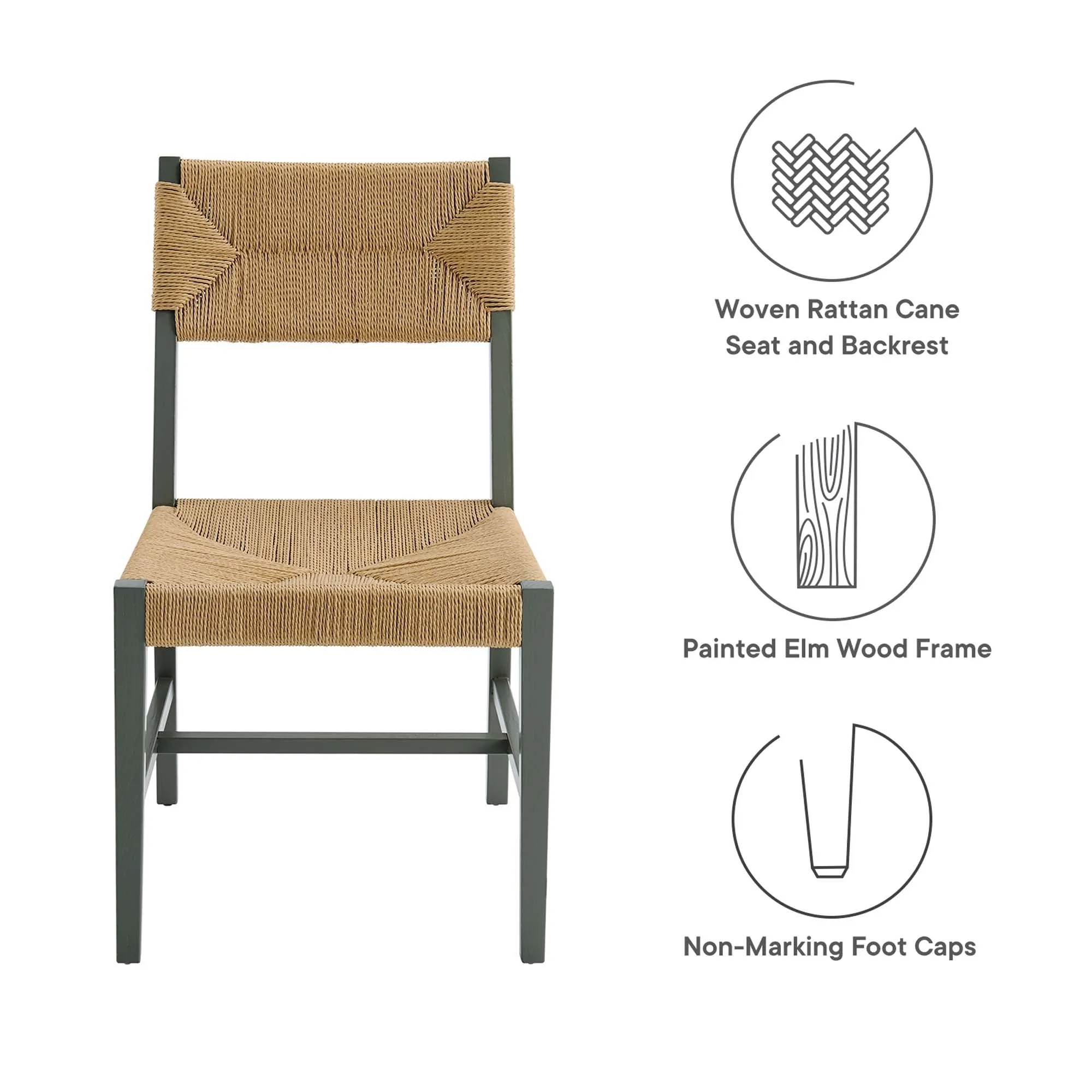 Bodie Wood Dining Chair by Modway