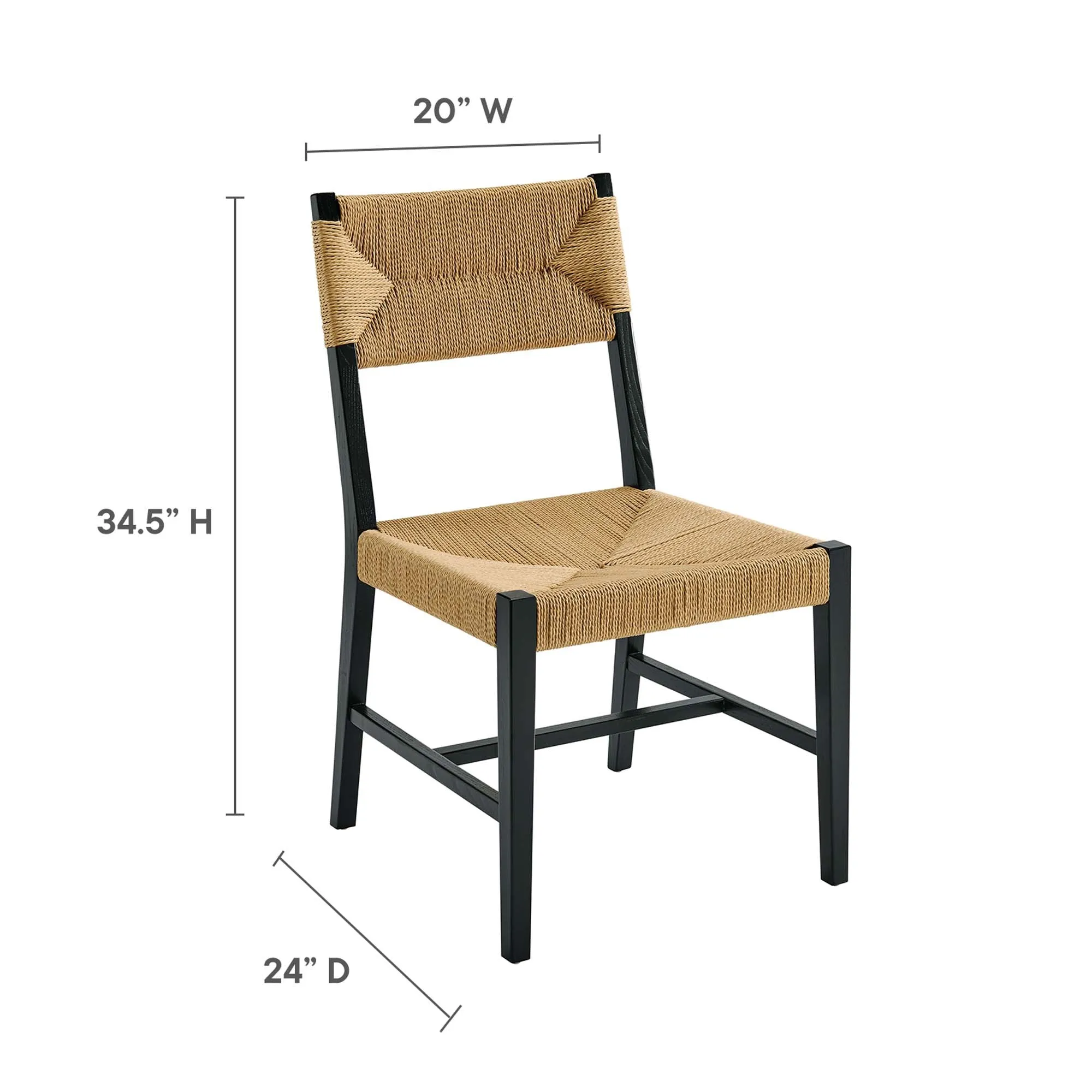 Bodie Wood Dining Chair by Modway