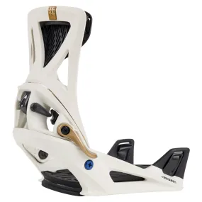 Burton Men's Step On Genesis Re:Flex Snowboard Bindings 2024 White/Gold