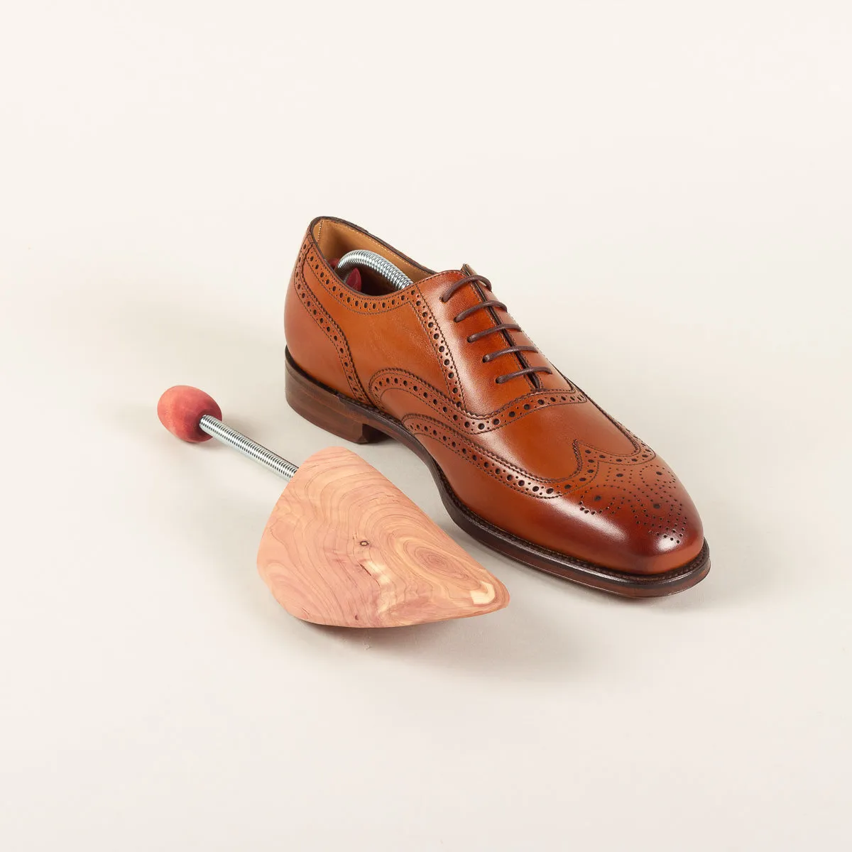 Cedarwood travel shoe trees