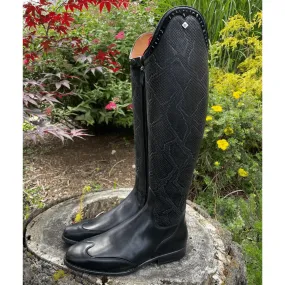 Custom DeNiro Bellini Dressage Boot - Black Regal Print