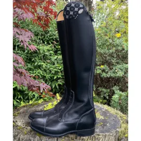 *Custom DeNiro Salentino Field Boot - Black and Fortuna Black - 39 MA/XS