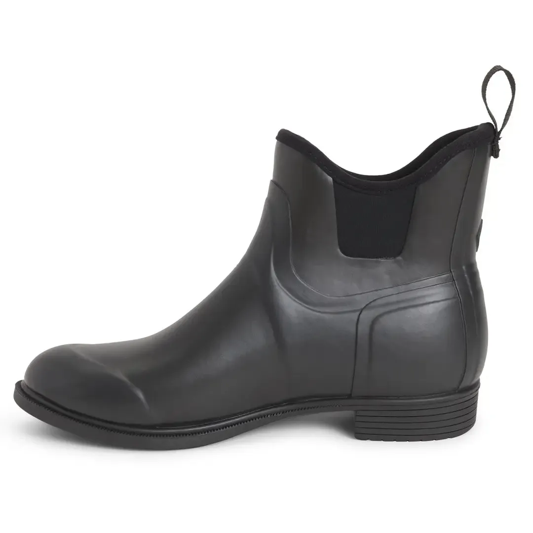 Derby Neoprene Bootie Wellington - Black by Muckboot