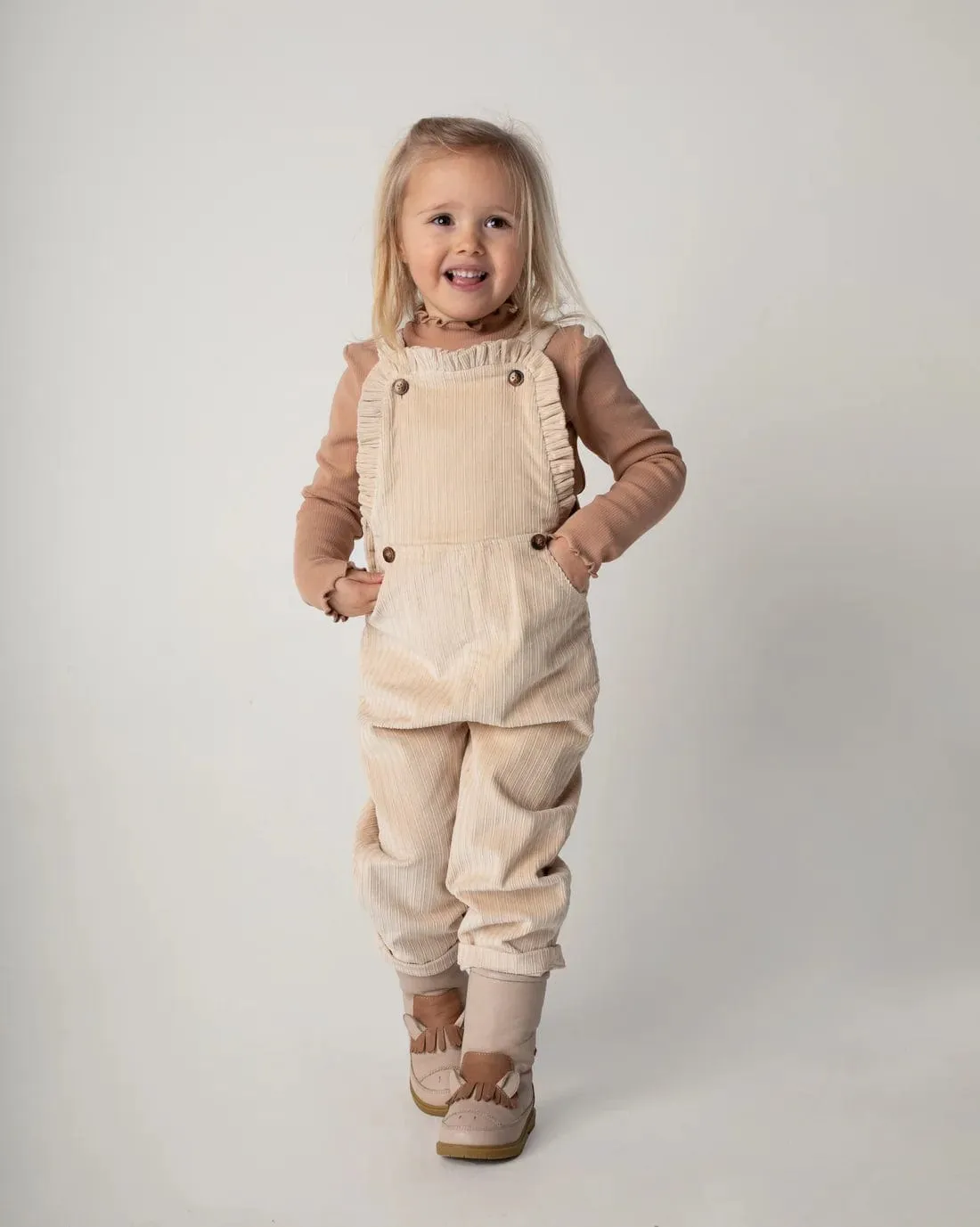 Donsje Girls Wadudu Special Horse Boots in Ivory