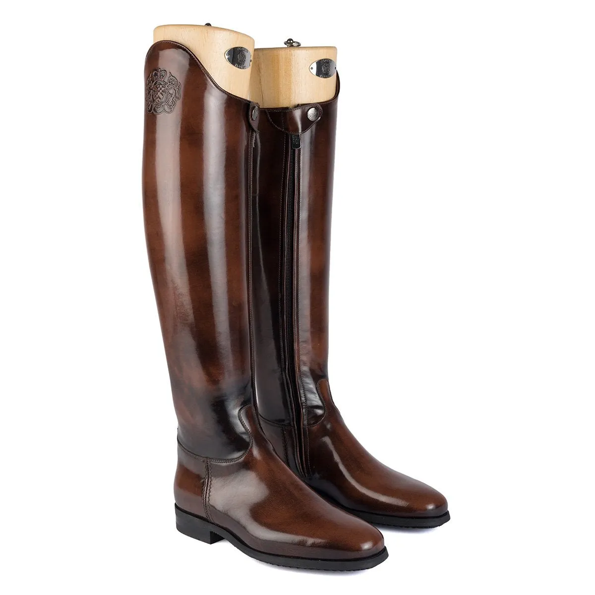 DRESSAGE B2 PICASSO BROWN <br>Standard riding boot [35 - 39]