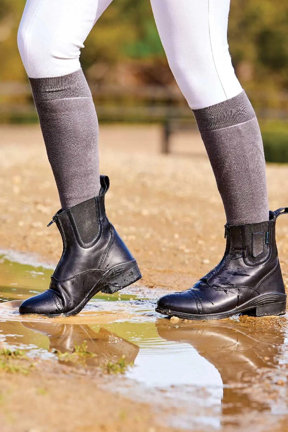 Dublin Evolution Zip Front Waterproof Paddock Boots