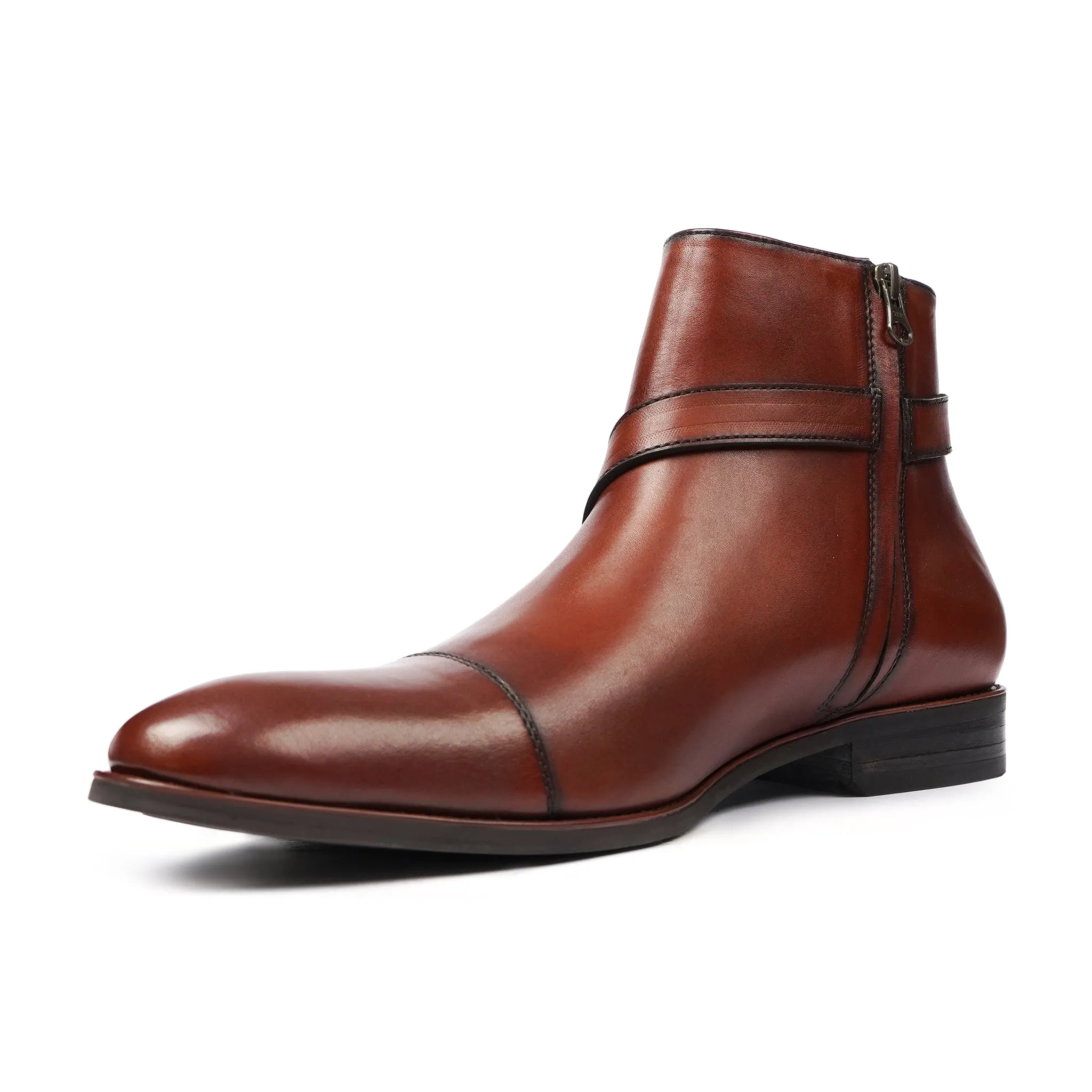 Eastwood - Men's Brown Calf Leather Jodhpur Boot