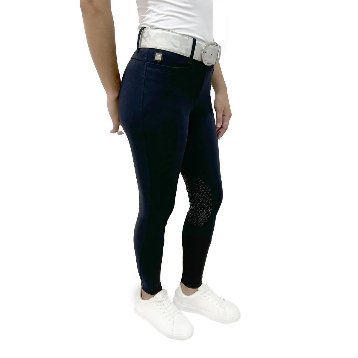 Equiline Women's Ernaek B-Move High-Waist Knee Grip Breeches