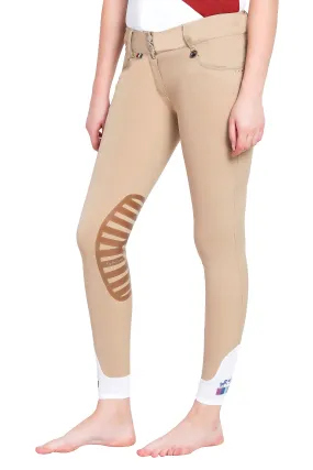 Equine Couture Ladies Darsy Silicone Knee Patch Breeches