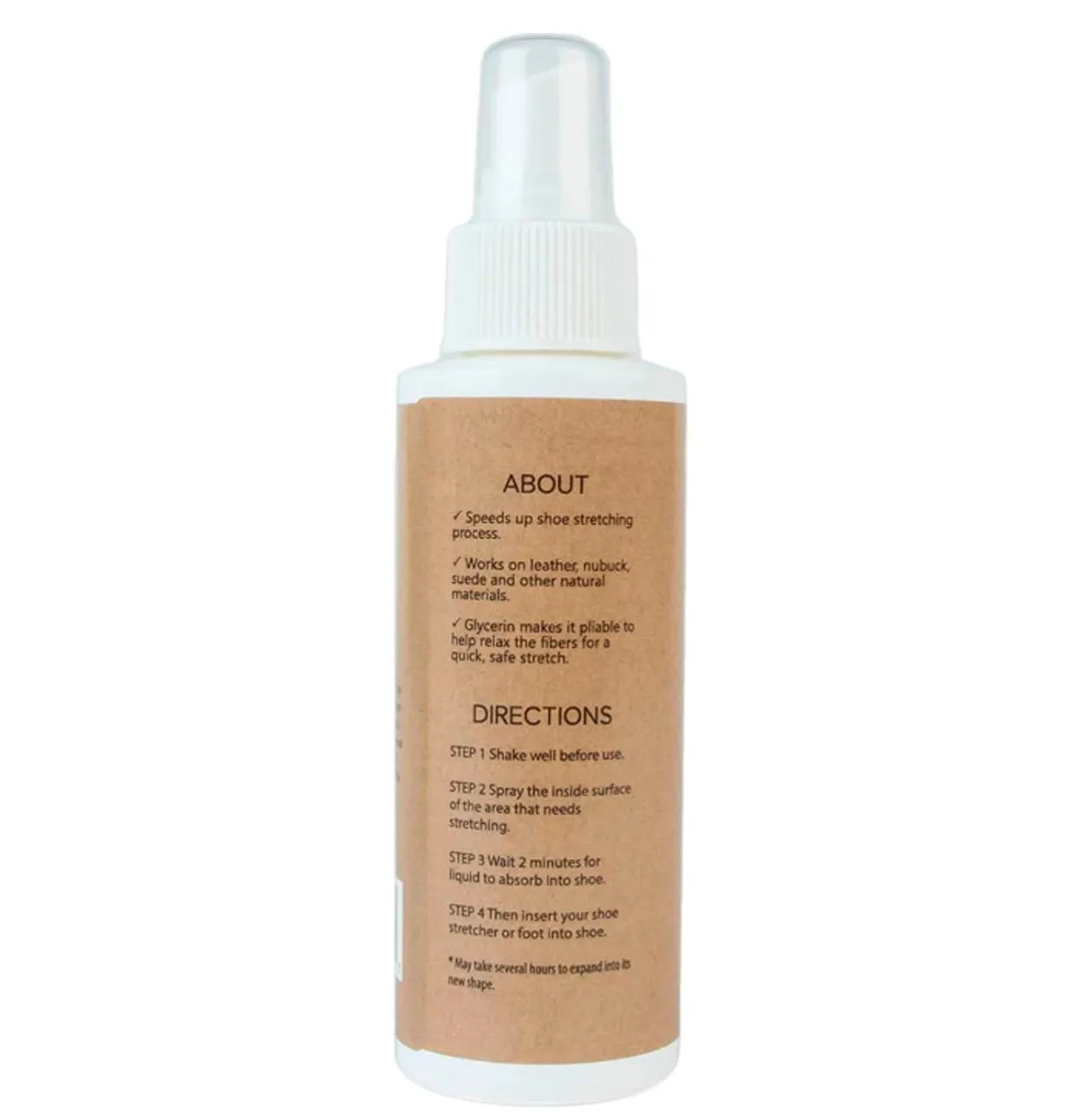 FootFitter Shoe and Boot Stretch Spray - Stretcher Solution for Leather, Suede, Nubuck, and Canvas! Made in the USA