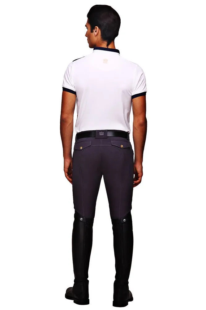 George H Morris Men's Grand Prix Knee Patch Breeches