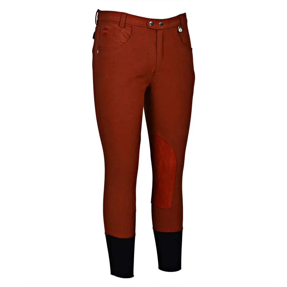 George H Morris Men's Grand Prix Knee Patch Breeches