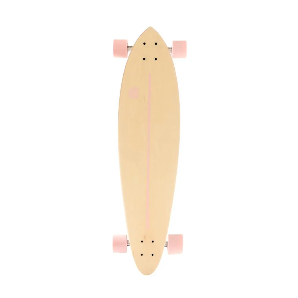 GoldCoast Classic Pink 37" Pintail Longboard