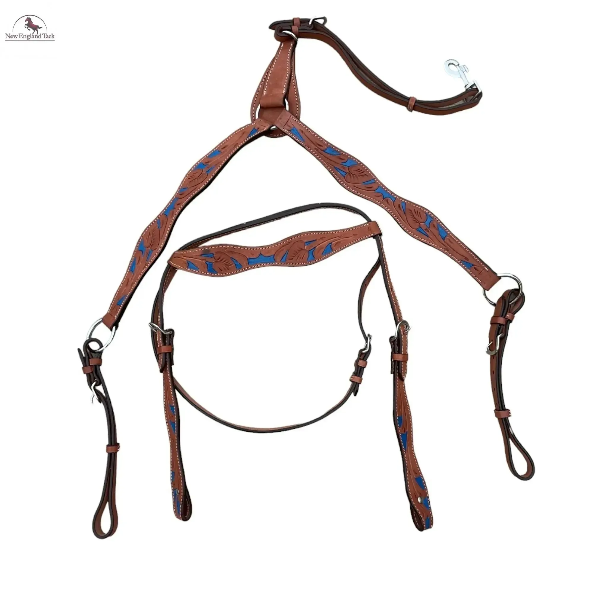 Headstall and Breast Collar Set - Leather