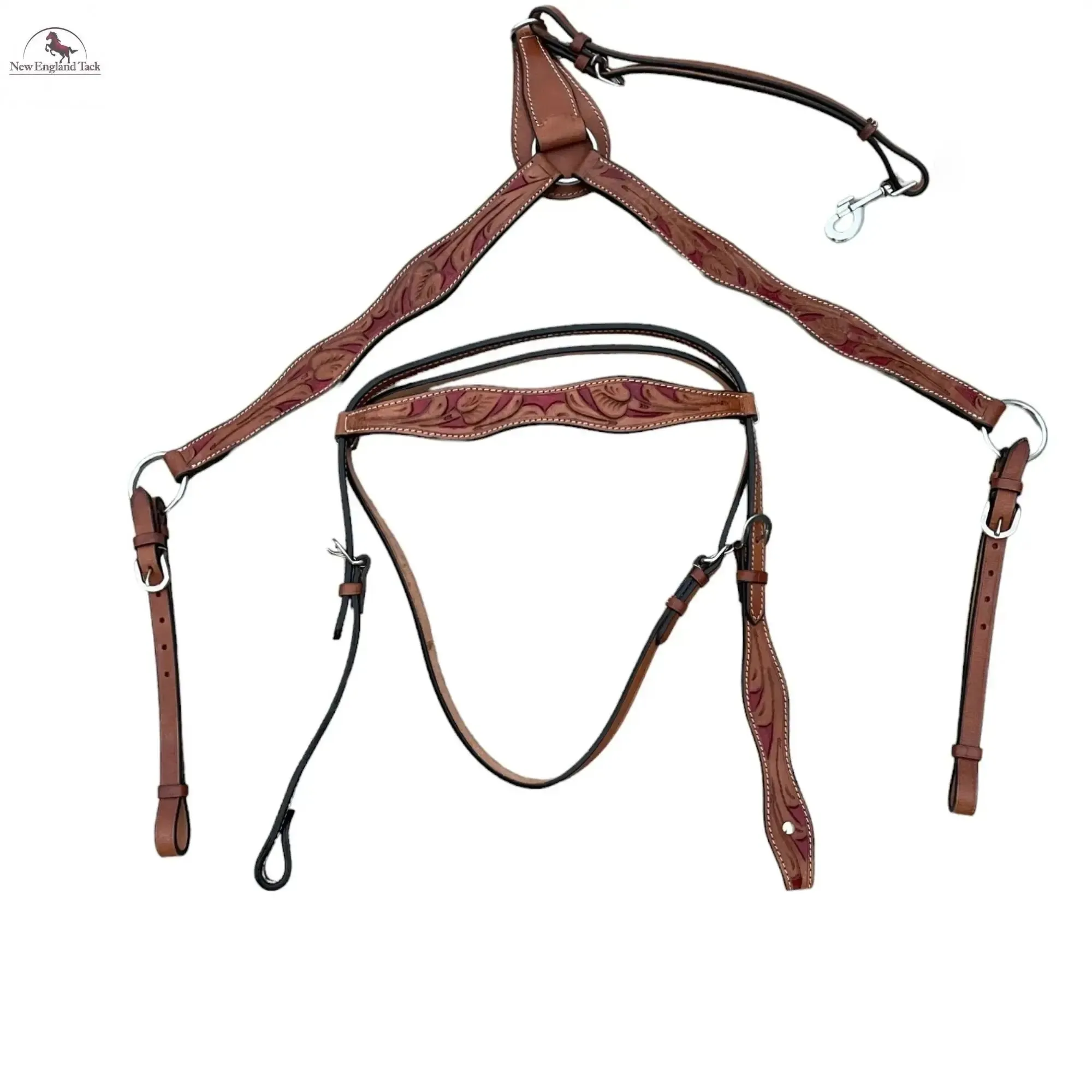 Headstall and Breast Collar Set - Leather