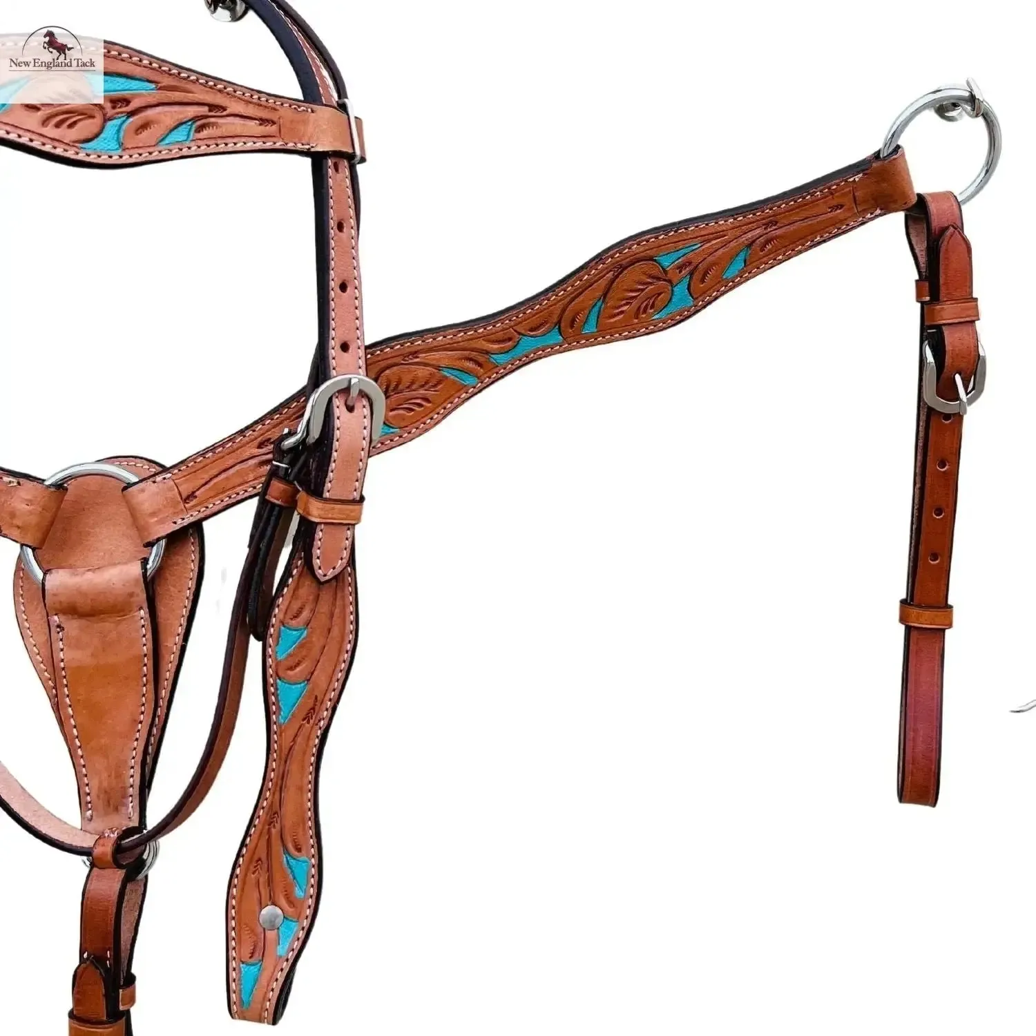 Headstall and Breast Collar Set - Leather