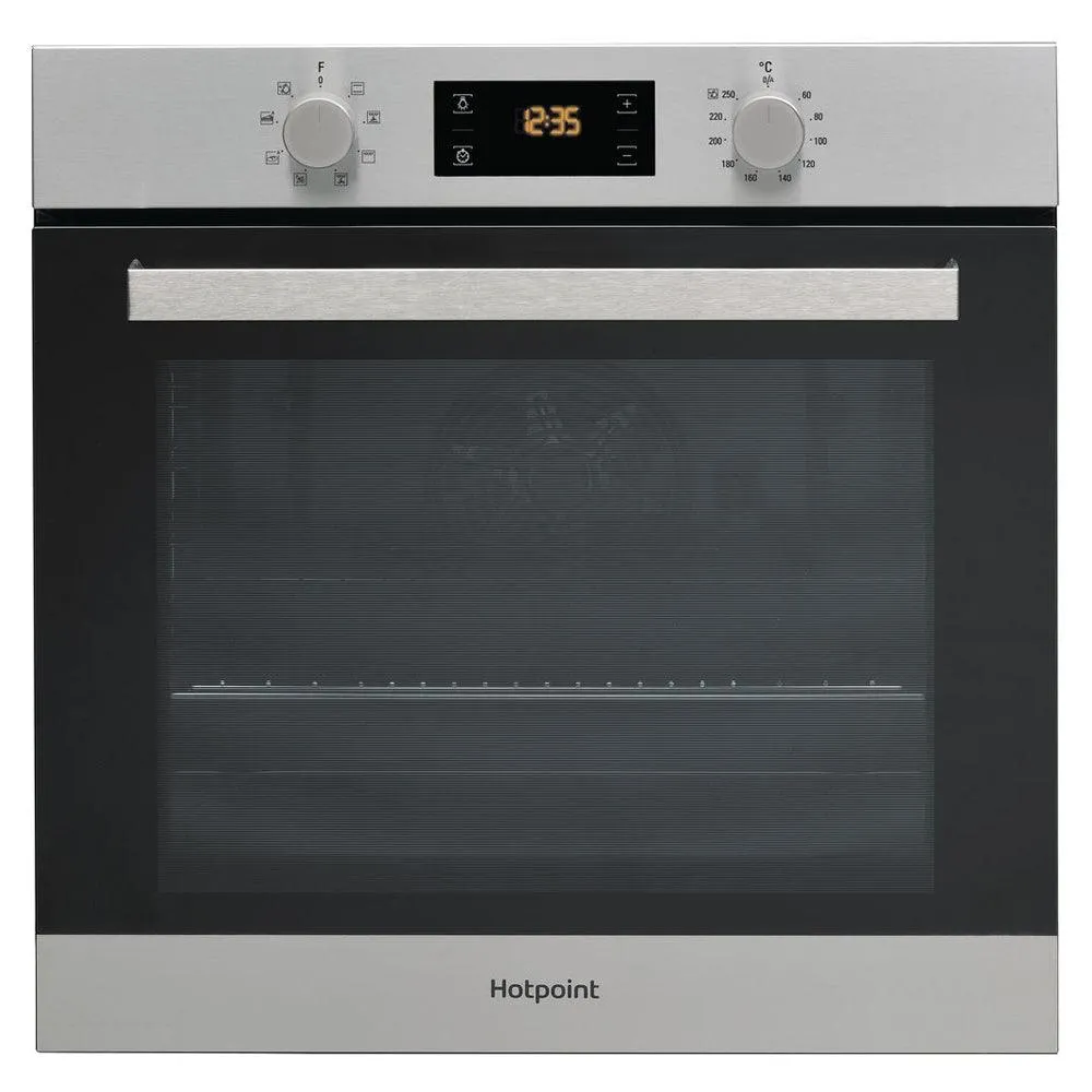 Hotpoint Class 3 Built-In Electric Single Oven - Inox | SA3540HIX