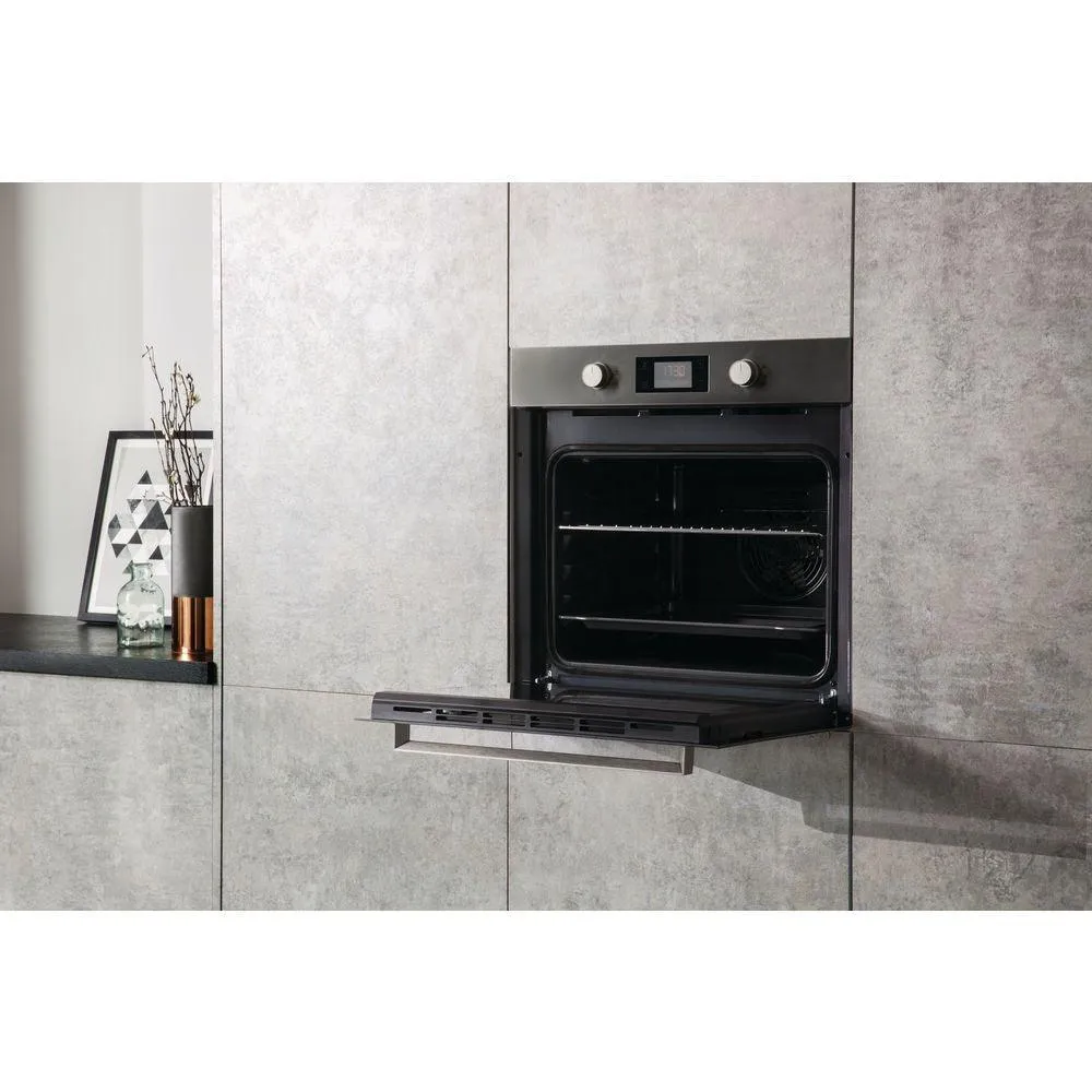 Hotpoint Class 3 Built-In Electric Single Oven - Inox | SA3540HIX