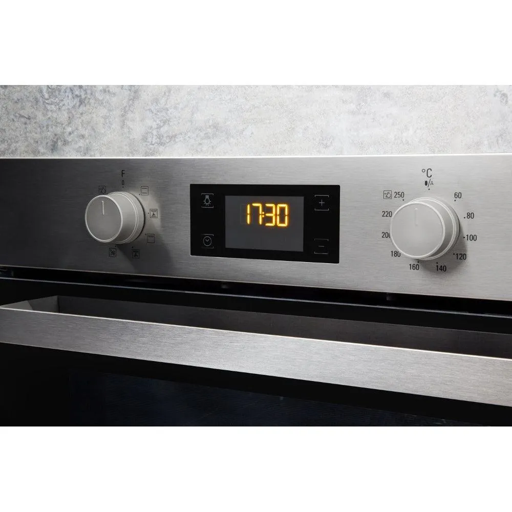 Hotpoint Class 3 Built-In Electric Single Oven - Inox | SA3540HIX