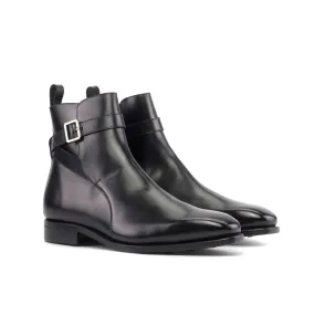 JODHPUR BOOTS BLACK (SLEEK-S1)