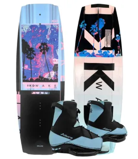 KD Flare Wakeboard Package with Allure Boots (2025)