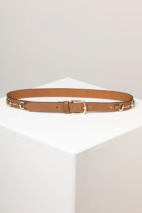 Ladies Leather Snaffle Belt - Lucinda