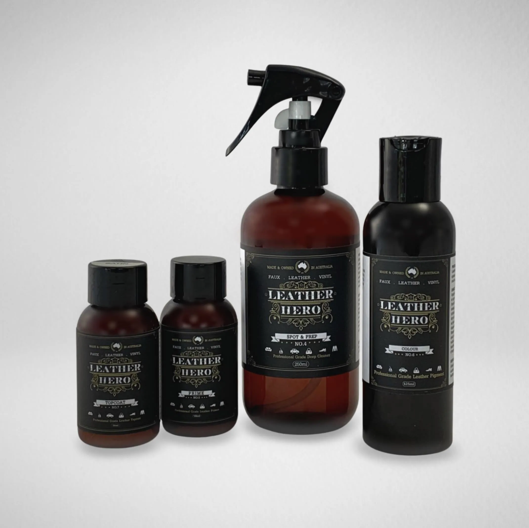 Leather Repair & Recolour Kit - Aniline Bark