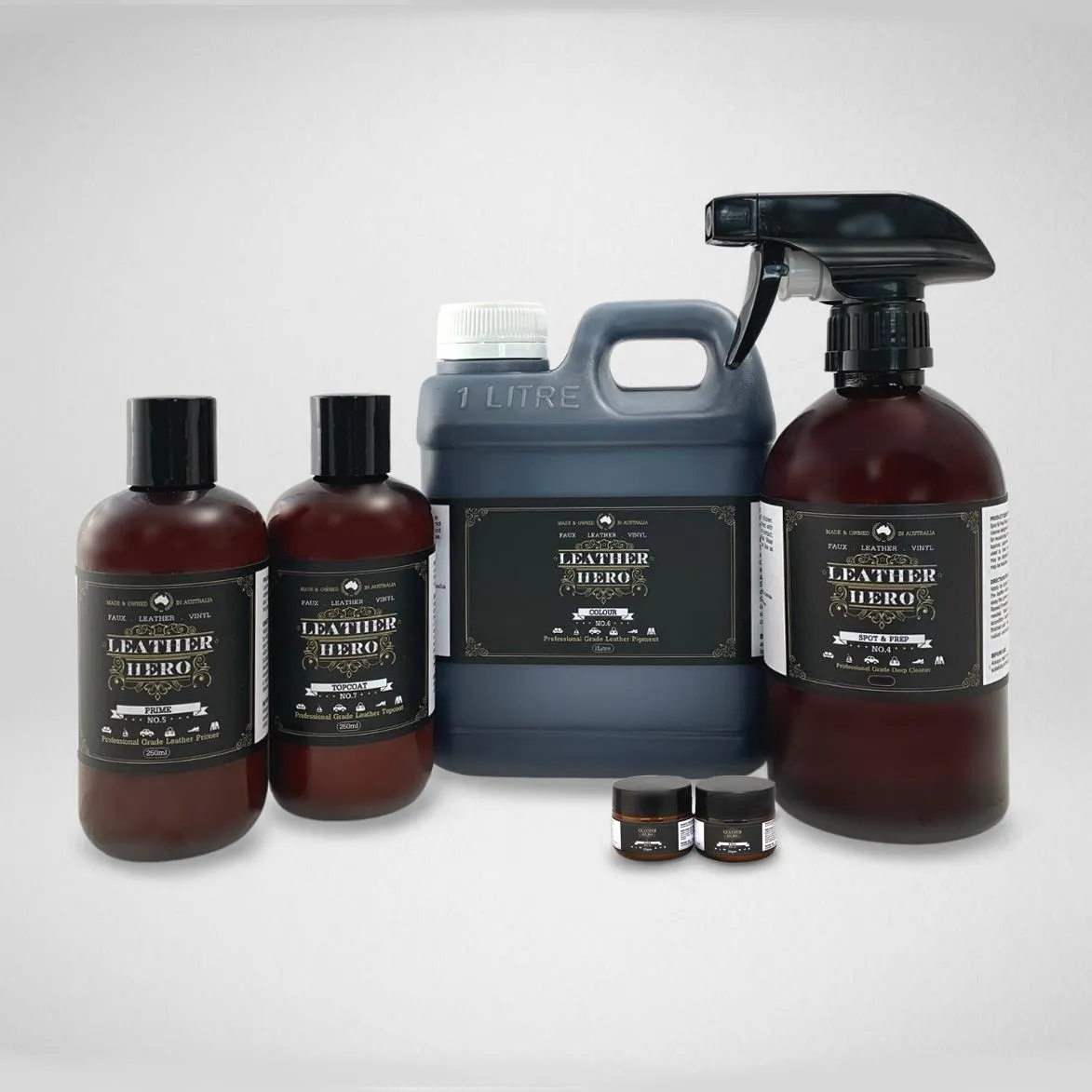 Leather Repair & Recolour Kit - Aniline Cedar