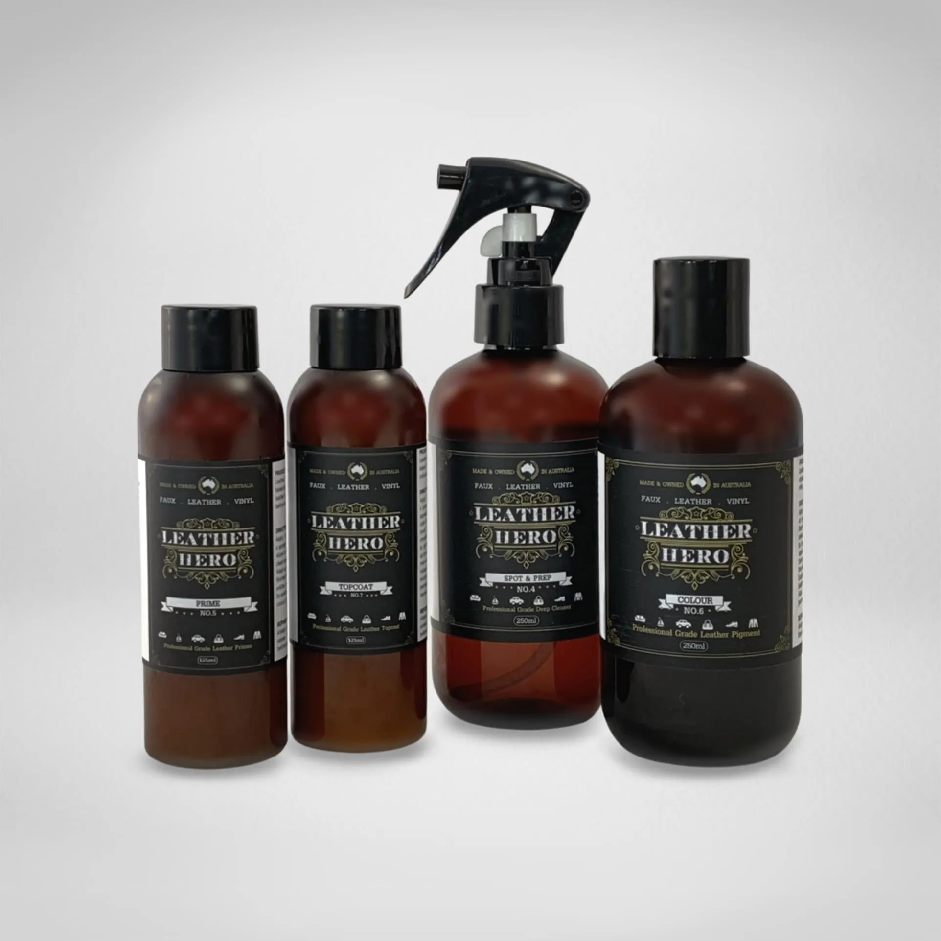 Leather Repair & Recolour Kit - Aniline Ember