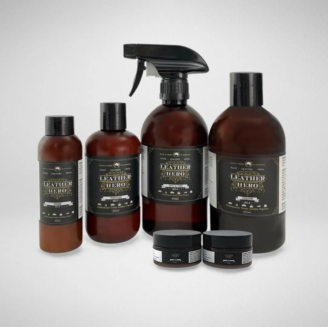 Leather Repair & Recolour Kit - Aniline Golden