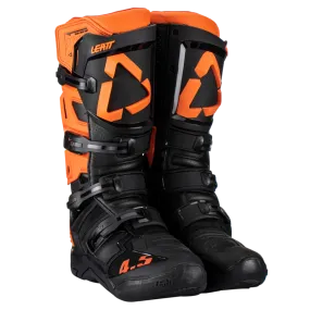 Leatt Moto 4.5 Black Orange Motocross Boots