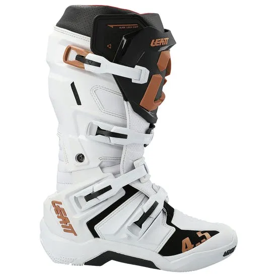 Leatt Moto 4.5 White Black Motocross Boots