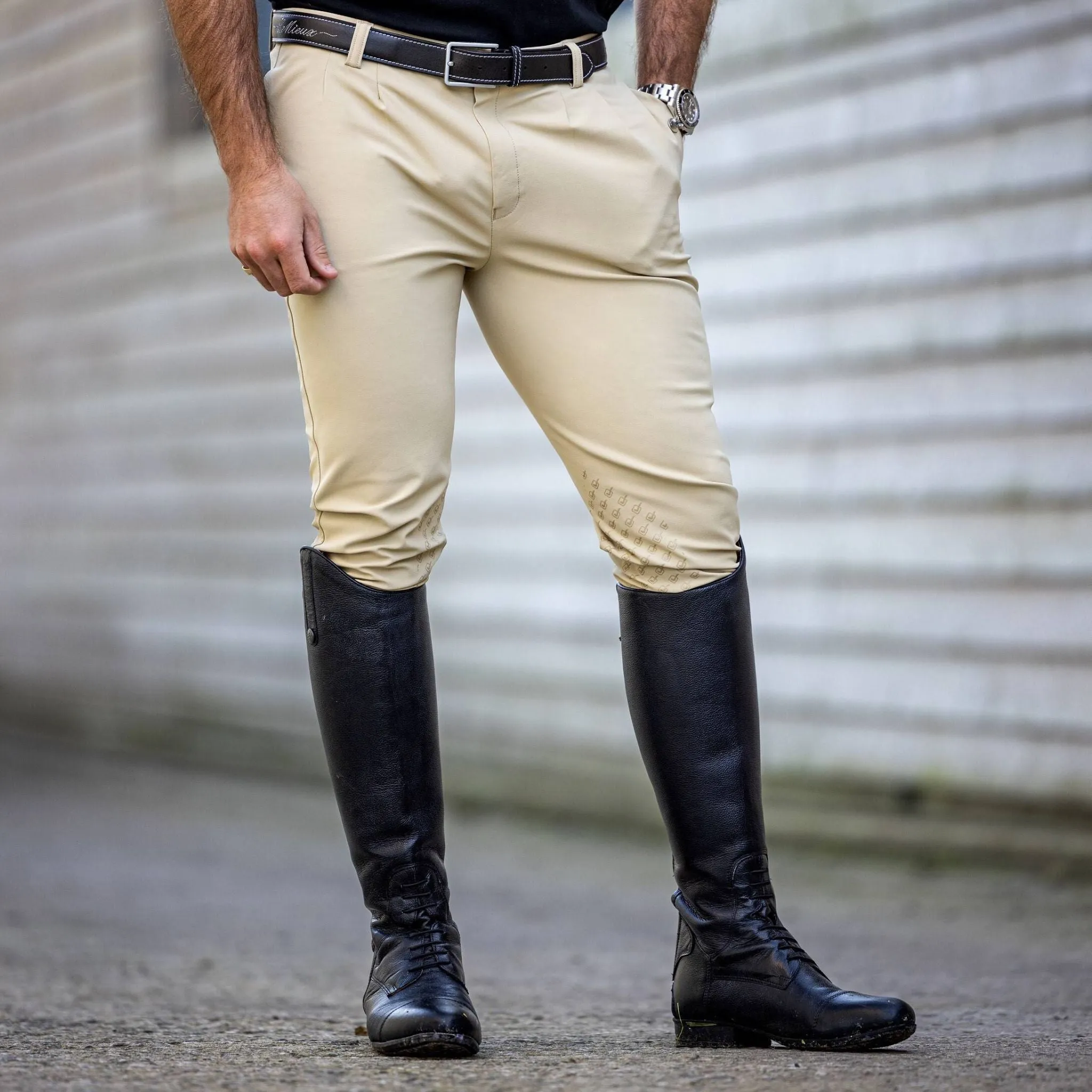 LeMieux Mens Elite Classic Pleated Breech