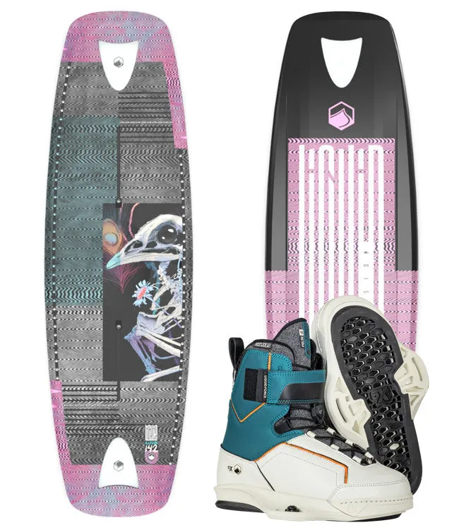 Liquid Force Illusion Wakeboard Package with Pulse Boots (2023)