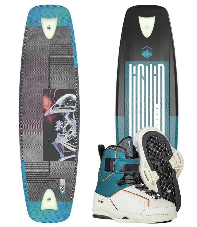 Liquid Force Illusion Wakeboard Package with Pulse Boots (2023)