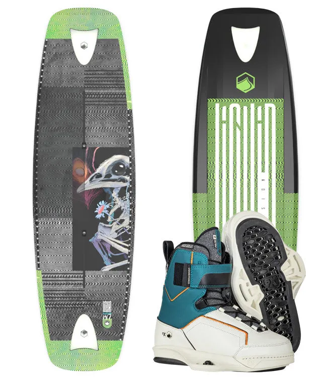 Liquid Force Illusion Wakeboard Package with Pulse Boots (2023)