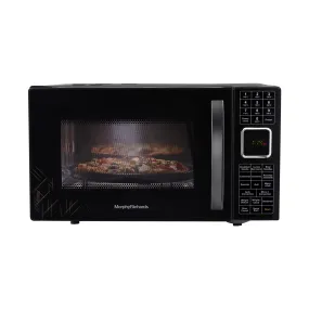 Morphy Richards 27 L Convection Microwave Oven with 200 Auto-Cook Menus, Stainless Steel Cavity, Deodorizer (27CGF, Black)