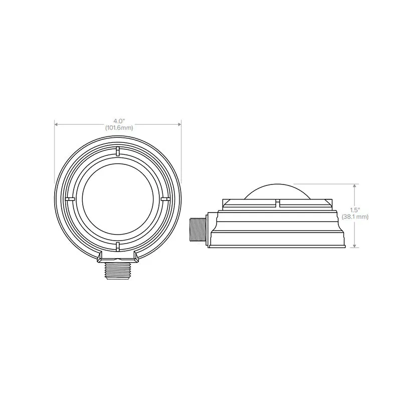 NX Lighting Controls WSPSM480 WASP Occupancy Sensor, Surface Mount