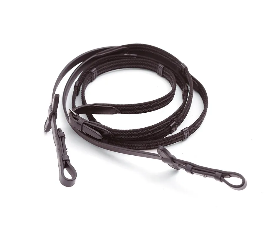 PEI Domenico Web & Rubber Grip Reins