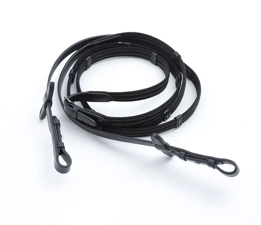 PEI Domenico Web & Rubber Grip Reins