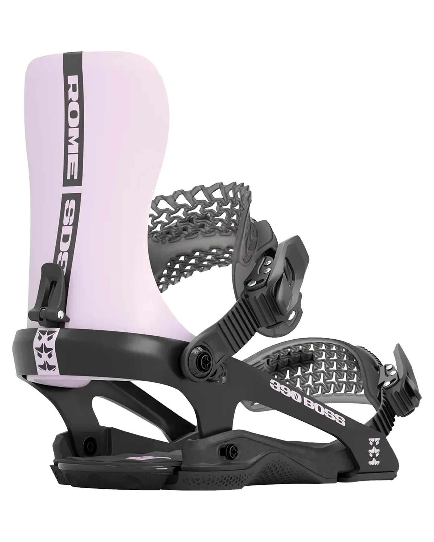 Rome 390 Boss Snowboard Bindings - Violet - 2024