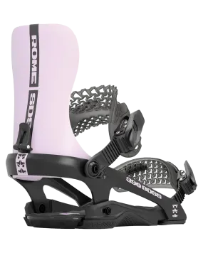 Rome 390 Boss Snowboard Bindings - Violet - 2024