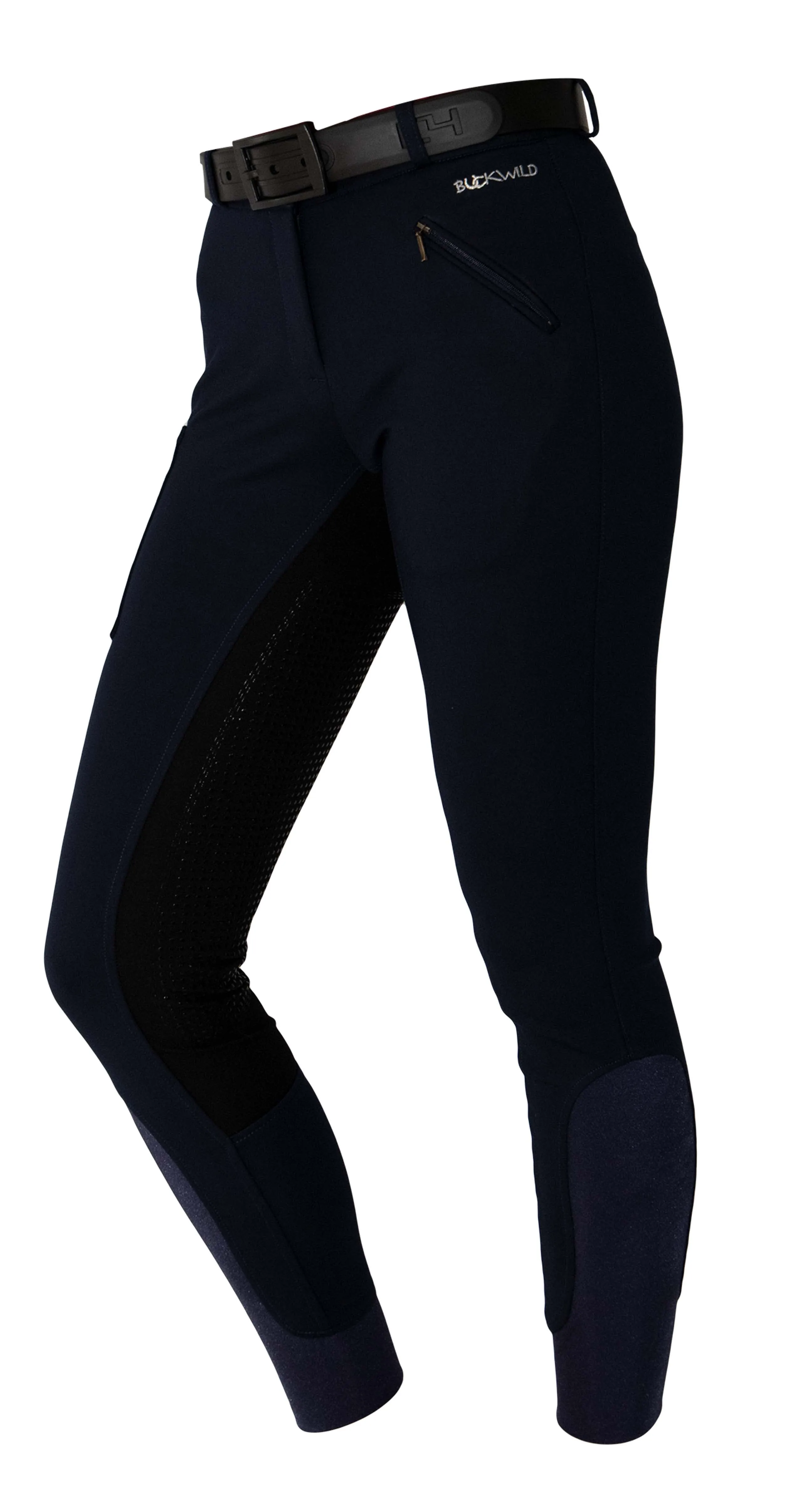 Signature Mid-Waist Breech | Navy   Black | Side Pocket